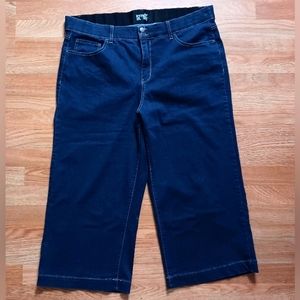 Terra&Sky Wide Leg Crop Jean